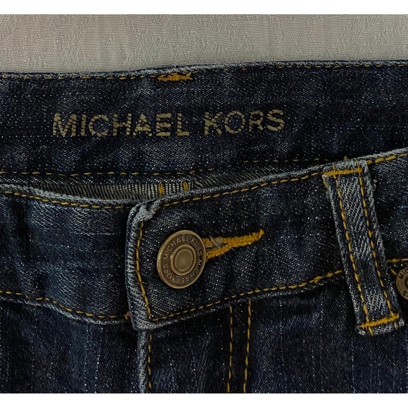 Michael Kors Bootcut Women's Jeans Size 2 Blue Low Rise Stretch - Picture 4 of 9